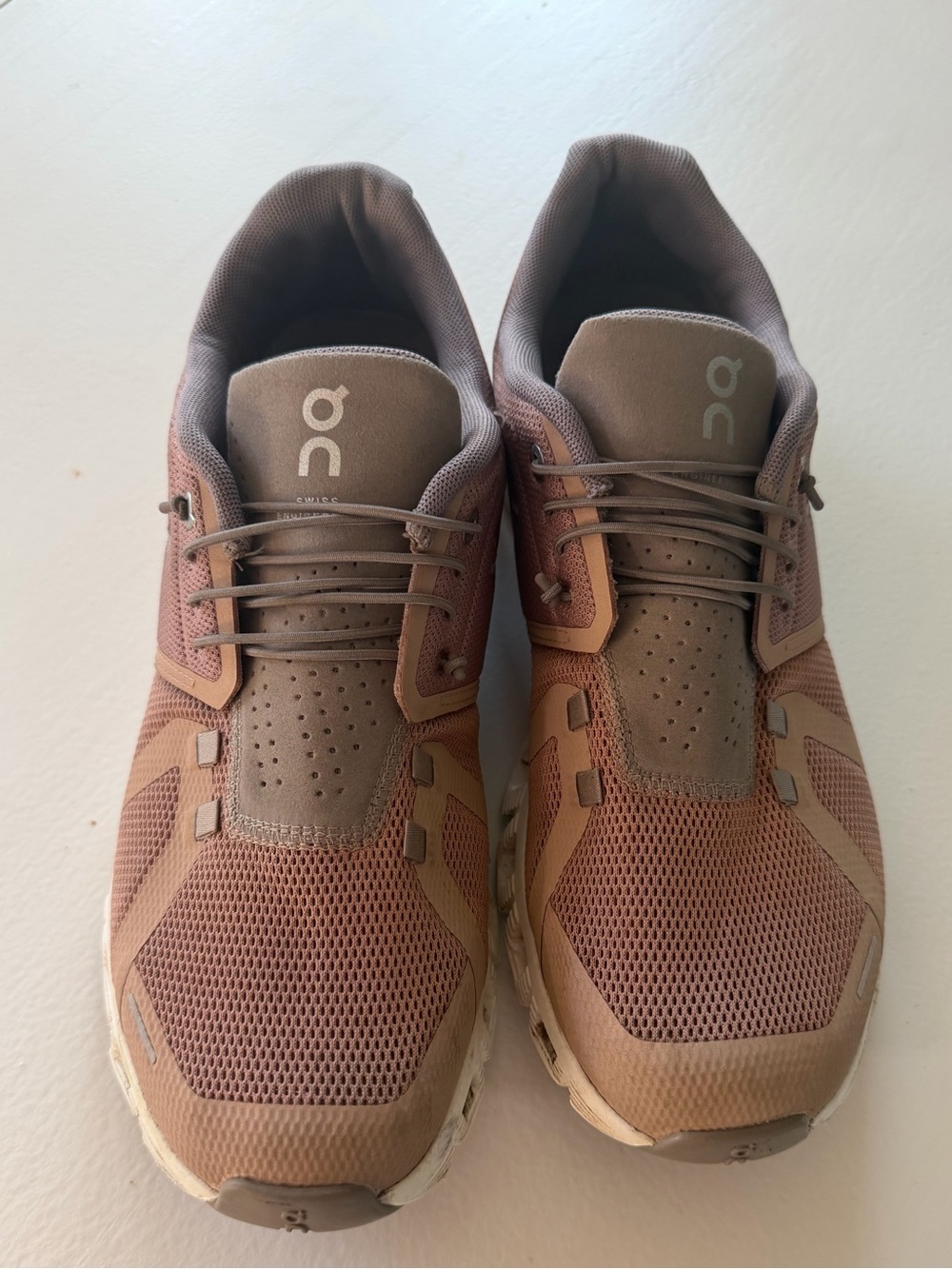 On Running Men's Athletic Shoes - Taupe Pink